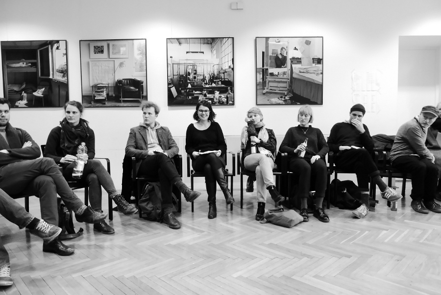 Treffen der Unabhängigen Lesereihen, Leipzig, März 2016 (Foto: Ayna Steigerwald)
